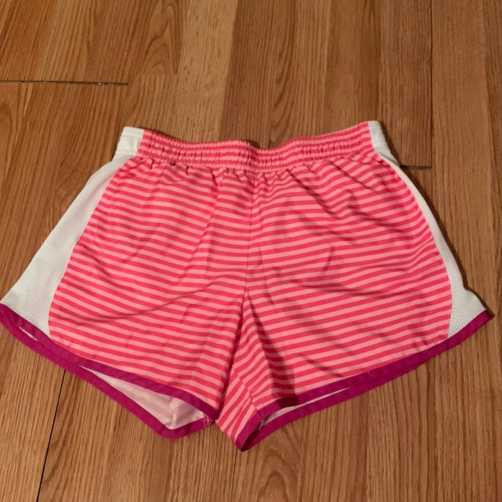Pink and white XL Danskin now gym shorts